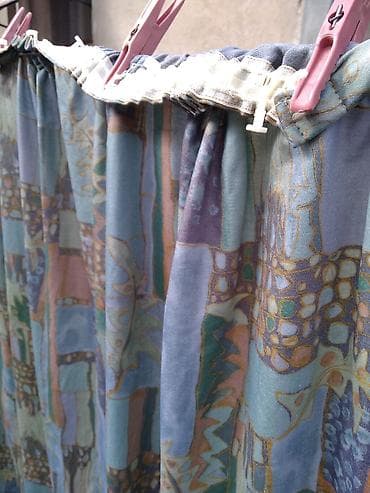 Draperije-2 zavese dim. jedne je 120x130 sa usivenim trakama za na lalafo.rs — 2 Draperije-2 zavese dim. jedne je 120x130 sa usivenim trakama za — 2