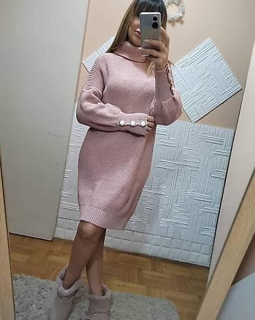 Haljina tunika rolka prelepa pamuk-elastin konac Extra model i na lalafo.rs — 4 Haljina tunika rolka prelepa pamuk-elastin konac Extra model i — 4