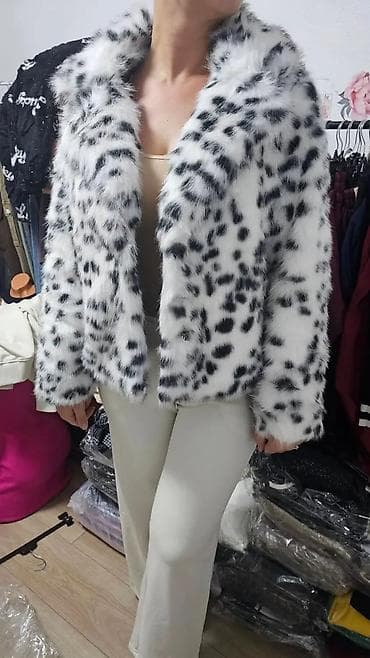 Ženska jakna od veštačkog krzna – leopard/snow leopard dezens, m, l na lalafo.rs — 2 Ženska jakna od veštačkog krzna – leopard/snow leopard dezens, m, l — 2