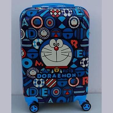 Travel suitcases and bags: Tvrdi kofer na točkiće – Doraemon dizajn - Materijal: čvrsta ABS/PC at lalafo.rs — 1 Travel suitcases and bags: Tvrdi kofer na točkiće – Doraemon dizajn - Materijal: čvrsta ABS/PC — 1