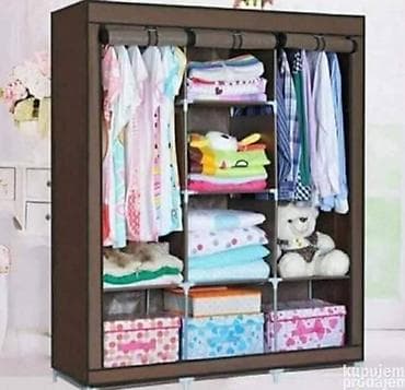 Wardrobes: Platneni ormar 130x45x175 Cena: 3700 din Praktični platneni ormar u at lalafo.rs — 4 Wardrobes: Platneni ormar 130x45x175 Cena: 3700 din Praktični platneni ormar u — 4