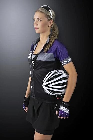 Women's T-shirts and tops: DRES FORCE SQUARE KRATKI RUKAV, CRNA-LJUBIČASTA | Dres je dizajniran at lalafo.rs — 2 Women's T-shirts and tops: DRES FORCE SQUARE KRATKI RUKAV, CRNA-LJUBIČASTA | Dres je dizajniran — 2