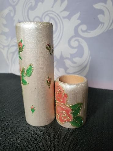 Svecnjaci novi,vintaz,rucno oslikani. Svecnjaci,rucni na lalafo.rs — 6 Svecnjaci novi,vintaz,rucno oslikani. Svecnjaci,rucni — 6