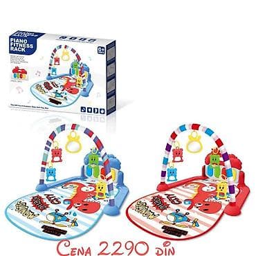 Podloge za igru: Muzička prostirka za bebе sa klavirom i visećim igračkama (0+) - na lalafo.rs — 3 Podloge za igru: Muzička prostirka za bebе sa klavirom i visećim igračkama (0+) - — 3