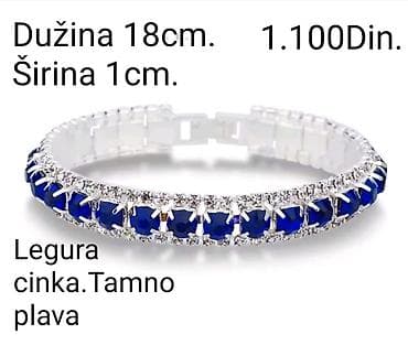 PRELEPE ELEGANTNE NARUKVICE OD LEGURE CINKA.SA KRISTALIMA I na lalafo.rs — 8 PRELEPE ELEGANTNE NARUKVICE OD LEGURE CINKA.SA KRISTALIMA I — 8