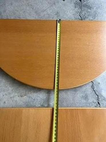 Radna ploča/produžetak za kancelarijski sto – polukružni segmenti - na lalafo.rs Radna ploča/produžetak za kancelarijski sto – polukružni segmenti -