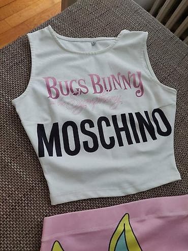 Komplet majica + suknja sa motivom Bugs Bunny. - Gornji deo: kratki na lalafo.rs — 2 Komplet majica + suknja sa motivom Bugs Bunny. - Gornji deo: kratki — 2