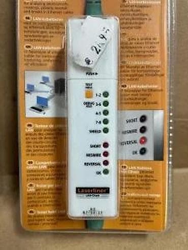 Tools & Equipment: Laserliner LAN-Check – tester za Ethernet/LAN kablove - Profesionalni at lalafo.rs — 10 Tools & Equipment: Laserliner LAN-Check – tester za Ethernet/LAN kablove - Profesionalni — 10