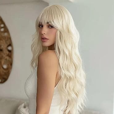 Perika sa šiškama – duge frizure u više boja - Stilovi: ravna ekstra na lalafo.rs — 10 Perika sa šiškama – duge frizure u više boja - Stilovi: ravna ekstra — 10