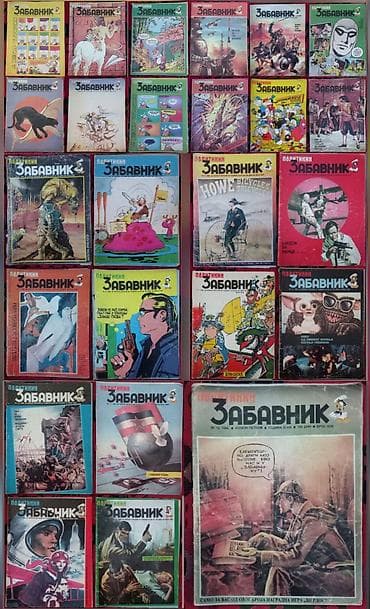 Brojevi Zabavnika iz 6 (25) 2500 dinara su svi komplet a prodajem i na lalafo.rs Brojevi Zabavnika iz 6 (25) 2500 dinara su svi komplet a prodajem i
