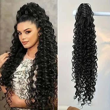 Ekstenzija za kosu – duga, talasasta/uvijena rep-klip - Tip: Clip-in na lalafo.rs — 2 Ekstenzija za kosu – duga, talasasta/uvijena rep-klip - Tip: Clip-in — 2