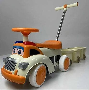 Baby Push Walkers: Dečija guralica sa prikolicom 🎨 Atraktivan dizajn vozila sa licem – at lalafo.rs — 2 Baby Push Walkers: Dečija guralica sa prikolicom 🎨 Atraktivan dizajn vozila sa licem – — 2