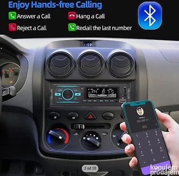 Bluetooth Auto Audio Radio MP3 plejer Stereo 4x60w 925 Auto MP3 na lalafo.rs — 2 Bluetooth Auto Audio Radio MP3 plejer Stereo 4x60w 925 Auto MP3 — 2