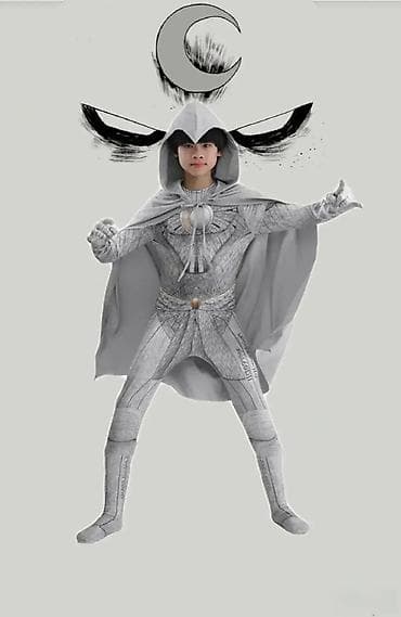 Kostim Moon Knight (130–140 cm) 🌙🦸♂️ Transformiši se u misterioznog na lalafo.rs — 1 Kostim Moon Knight (130–140 cm) 🌙🦸♂️ Transformiši se u misterioznog — 1