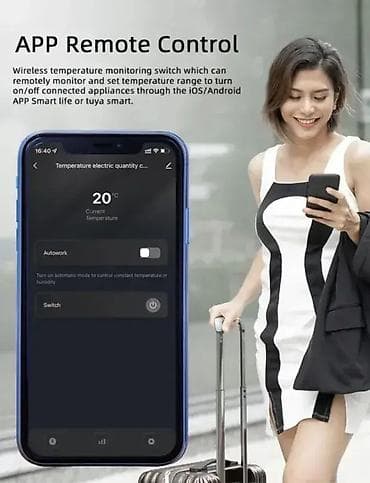 16A WiFi Termostat Prekidač sa Senzorom Temperature DS18B20 🌡️📱 Ovaj na lalafo.rs — 9 16A WiFi Termostat Prekidač sa Senzorom Temperature DS18B20 🌡️📱 Ovaj — 9
