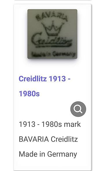 Vaza nova Creidlitz porcelan Bavaria iz 1913 do 1980.godine na lalafo.rs — 8 Vaza nova Creidlitz porcelan Bavaria iz 1913 do 1980.godine — 8