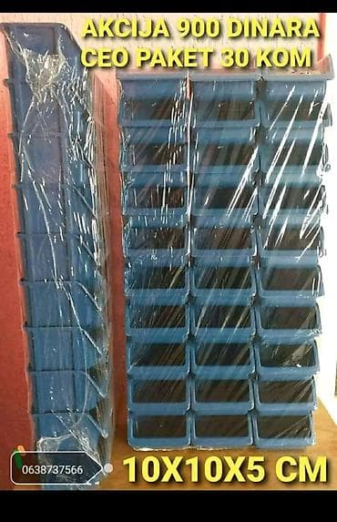 Plasticne kutije Specijalna ponuda 10x10x5 cm dimenzija jedne 30 kom na lalafo.rs Plasticne kutije Specijalna ponuda 10x10x5 cm dimenzija jedne 30 kom