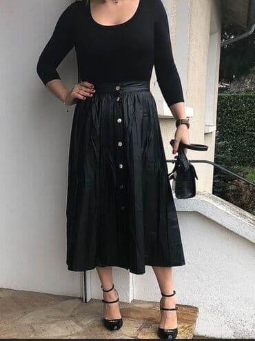 L, Midi, bоја - Crna na lalafo.rs L, Midi, bоја - Crna