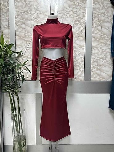 🔥Top komplet – crop top i duga suknja 2500 din Dostupan u beloj i na lalafo.rs — 2 🔥Top komplet – crop top i duga suknja 2500 din Dostupan u beloj i — 2