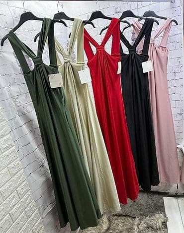 Haljina maxi dužine sa čvor-rupicom na dekolteu univerzalna veličina at lalafo.rs — 4 Haljina maxi dužine sa čvor-rupicom na dekolteu univerzalna veličina — 4