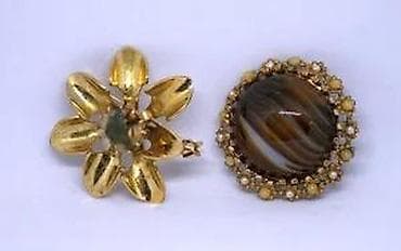 Personal Items: Vintage broš veliki smeđi Cabochon Gold Tone Art Nouveau. Art Nouveau at lalafo.rs — 10 Personal Items: Vintage broš veliki smeđi Cabochon Gold Tone Art Nouveau. Art Nouveau — 10