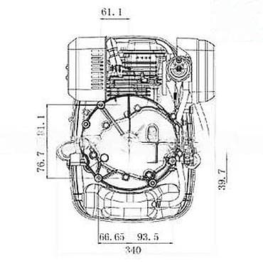 Tools & Equipment: Benzinski motor XP160 – jednocilindrični, 4-taktni, vazdušno hlađen - at lalafo.rs — 3 Tools & Equipment: Benzinski motor XP160 – jednocilindrični, 4-taktni, vazdušno hlađen - — 3