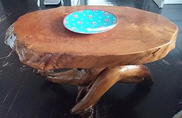 Crna Topola, puno drvo, unikat klub sto, 90x50x50 kupljen na Sajmu na lalafo.rs — 3 Crna Topola, puno drvo, unikat klub sto, 90x50x50 kupljen na Sajmu — 3