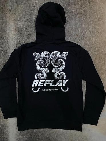 REPLAY muške dukserice s kapuljačom – više modela - Model 1: Bela na lalafo.rs — 8 REPLAY muške dukserice s kapuljačom – više modela - Model 1: Bela — 8