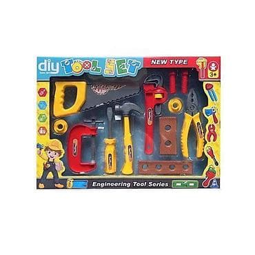 Kreativne i edukativne igračke: Dečji set alata – DIY Tool Set (Engineering Tool Series), za uzrast 3+ na lalafo.rs — 1 Kreativne i edukativne igračke: Dečji set alata – DIY Tool Set (Engineering Tool Series), za uzrast 3+ — 1