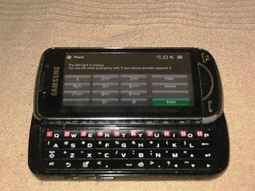 Telefon Samsung omnia pro B7610 open sim Dimenzije: 112.6 x 57.8 x na lalafo.rs — 2 Telefon Samsung omnia pro B7610 open sim Dimenzije: 112.6 x 57.8 x — 2