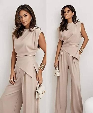 pantalone gina benotti: ✨Elegantni ženski komplet – bluza bez rukava i široke pantalone ✅3000 na lalafo.rs — 3 pantalone gina benotti: ✨Elegantni ženski komplet – bluza bez rukava i široke pantalone ✅3000 — 3