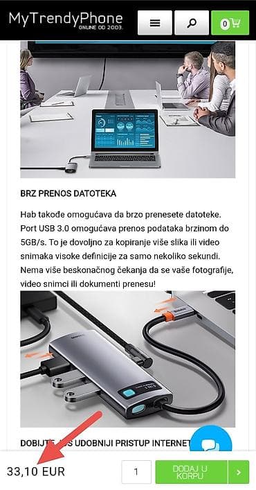 Baseus CAHUB-CW0G 6‑u‑1 USB‑C stoni/hub - Brzo punjenje: podrška za at lalafo.rs — 3 Baseus CAHUB-CW0G 6‑u‑1 USB‑C stoni/hub - Brzo punjenje: podrška za — 3