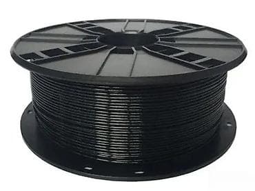 PLA filament za 3D štampu – 1,75 mm, kotur 1 kg, crni - Materijal na lalafo.rs PLA filament za 3D štampu – 1,75 mm, kotur 1 kg, crni - Materijal