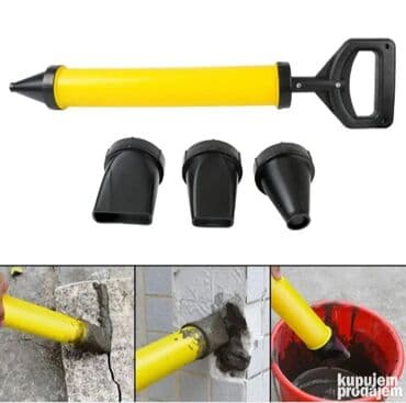 Clamps: Ručna pumpa/pištolj za nanošenje maltera, cementa i lepka Opis: - at lalafo.rs — 3 Clamps: Ručna pumpa/pištolj za nanošenje maltera, cementa i lepka Opis: - — 3