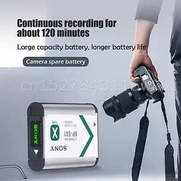 Sony Baterija NPBX1 Punjava 🔋📸 Model: NP-BK1 Brend: SONY Kapacitet at lalafo.rs — 5 Sony Baterija NPBX1 Punjava 🔋📸 Model: NP-BK1 Brend: SONY Kapacitet — 5