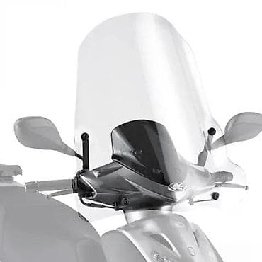 Visoki vetrobran za skuter – komplet sa nosačima - Transparentni na lalafo.rs Visoki vetrobran za skuter – komplet sa nosačima - Transparentni