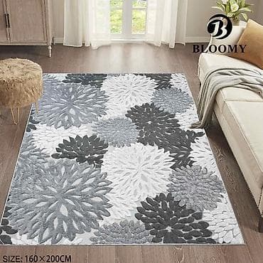 Tepih Bloomy – moderan dizajn u sivo-beloj paleti - Dimenzije: 160 × na lalafo.rs — 1 Tepih Bloomy – moderan dizajn u sivo-beloj paleti - Dimenzije: 160 × — 1