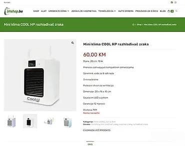 Mini Air Conditioners: Prenosni mini klima uređaj/hladnjak zraka – Cool HP - Kompaktan at lalafo.rs — 10 Mini Air Conditioners: Prenosni mini klima uređaj/hladnjak zraka – Cool HP - Kompaktan — 10
