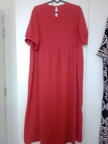 Duga letnja haljina,cigla boja at lalafo.rs Duga letnja haljina,cigla boja