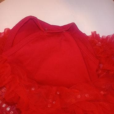 Bebi praznični bodi sa suknjicom – “My 1st Christmas” - Model: crveni na lalafo.rs — 4 Bebi praznični bodi sa suknjicom – “My 1st Christmas” - Model: crveni — 4