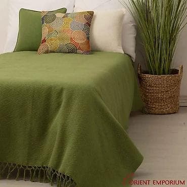 Prekrivač za krevet – jednostavan tkan, sa resama na ivicama - na lalafo.rs — 8 Prekrivač za krevet – jednostavan tkan, sa resama na ivicama - — 8