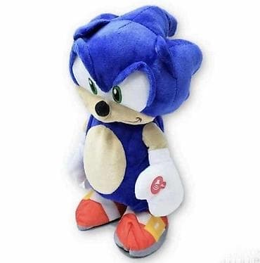 Plišani Sonic koji hoda i peva Interaktivna plišana igračka Sonic the na lalafo.rs — 1 Plišani Sonic koji hoda i peva Interaktivna plišana igračka Sonic the — 1