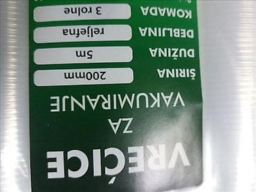 Folija Kese za vakumiranje - Vakum kese rolne Na prodaju veca na lalafo.rs Folija Kese za vakumiranje - Vakum kese rolne Na prodaju veca