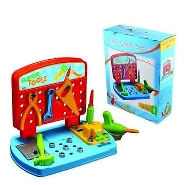 Dečije radionice i alati: Dečiji set radionica – Super Tools - Kreativni set za male majstore na lalafo.rs — 1 Dečije radionice i alati: Dečiji set radionica – Super Tools - Kreativni set za male majstore — 1