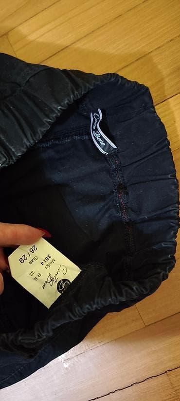 Pantalone conto bene sa džepovima sa strane, crne, veličina 28/29 na lalafo.rs — 2 Pantalone conto bene sa džepovima sa strane, crne, veličina 28/29 — 2