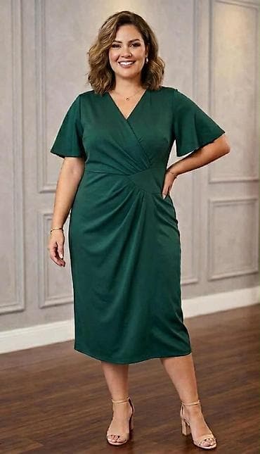 prsluk jaknica mango u: Elegantna midi haljina s preklopom i drapiranim strukom - Kroj: midi at lalafo.rs — 6 prsluk jaknica mango u: Elegantna midi haljina s preklopom i drapiranim strukom - Kroj: midi — 6