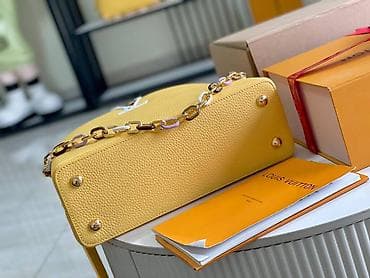 Louis Vuitton Capucines torba – žuta - Model s preklopom i istaknutim na lalafo.rs — 3 Louis Vuitton Capucines torba – žuta - Model s preklopom i istaknutim — 3