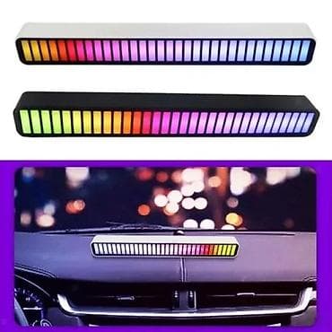 RGB muzički LED ambijentalni svetleći bar sa zvučnim senzorom - na lalafo.rs RGB muzički LED ambijentalni svetleći bar sa zvučnim senzorom -