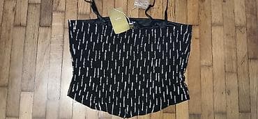 Ženski top na bretele P-Luxury Moments - Boja: crna sa srebrnim na lalafo.rs Ženski top na bretele P-Luxury Moments - Boja: crna sa srebrnim