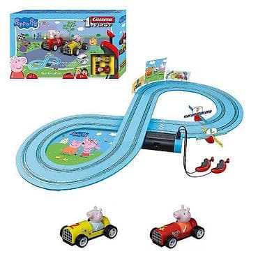 Carrera FIRST Peppa Pig GranPrix auto staza garantuje puno zabave sa na lalafo.rs — 5 Carrera FIRST Peppa Pig GranPrix auto staza garantuje puno zabave sa — 5